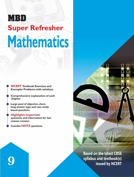 MBD Super Refresher Mathematics Class-9 (E) CBSE (2022-23)