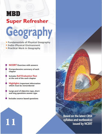 MBD SUPER REFRESHER GEOGRAPHY CLASS-11