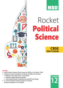 MBD Rocket CBSE Sample Papers Class 12 Political Science For Board Exam 2024