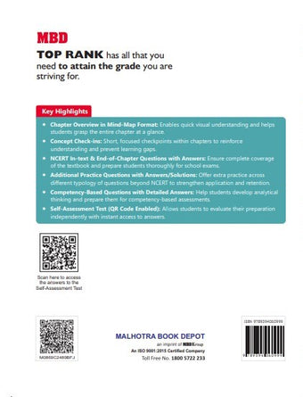 MBD TOP RANK SCIENCE CLASS-8