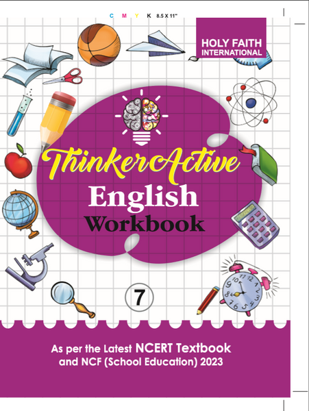 HF THINKER ACTIVE ENGLISH WORKBOOK CLASS-7 CBSE 2024