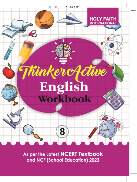 HF THINKER ACTIVE ENGLISH WORKBOOK CLASS-8 CBSE 2024