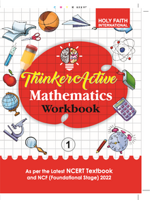 HF THINKER ACTIVE MATHS WORKBOOK CLASS-1 CBSE (E) 2024