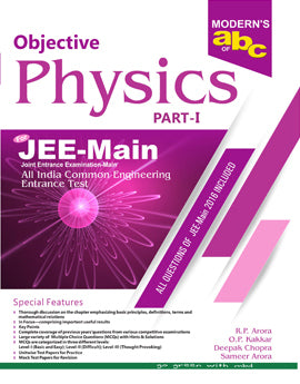 Modern's Abc Of Objective Physics Jee Main P 1 & 2