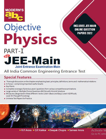 Modern's Abc Of Objective Physics Jee-Main Part-1 (E) (2023-24)