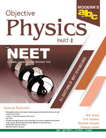 Modern's Abc Of Objective Physics For Neet Part-1 & 2 (E) (2016)