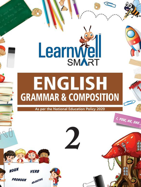 HF Learnwell Smart English Grammar & Composition CBSE Class 2 Resived Edition