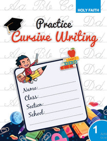 HF Practice Cursive Writing Class-1 CBSE (E)