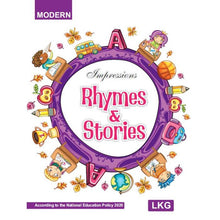 Modern's Impressions Rhymes & Stories Book, Lkg