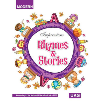 Modern's Impressions Rhymes & Stories Book, Ukg