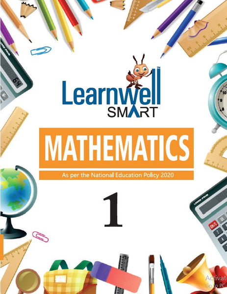 HF Learnwell Smart Mathematics Class 1 CBSE (E) Revised Edition