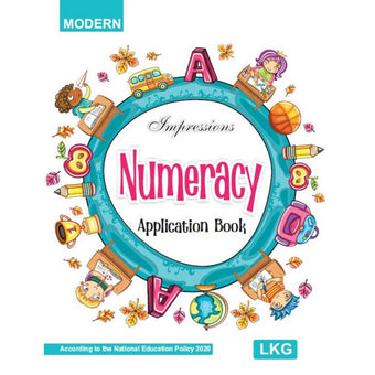 Modern's Impressions Numeracy Application Book, Lkg