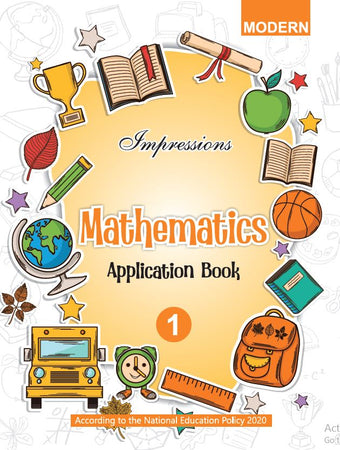 Modern's Impressions Maths Application Book Class-1