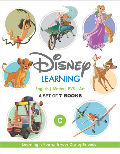 HF Disney Learning Combo Kit-C (For Ukg) - (Without Hindi)