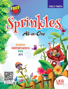 HF Sprinkles All In One Course And Practice Book For Lkg Term-1