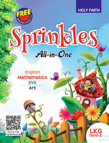 HF Sprinkles All In One Course And Practice Book For Lkg Term-2