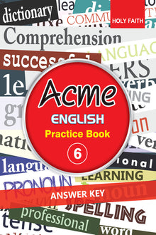 Holy Faith Acme English Practice Book - Grade 6 E
