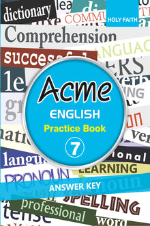 Holy Faith Acme English Practice Book - Grade 7 E
