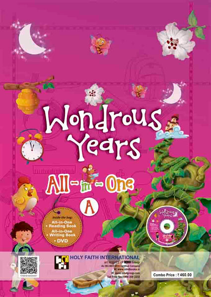 HF Wondrous Years All-In-One Reading & Writing - A (Bag With Dvd) Combo Price