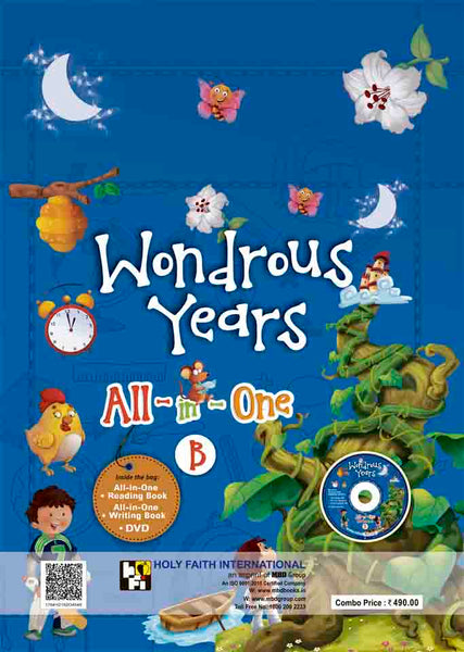 HF Wondrous Years All-In-One Reading & Writing - B (Bag With Dvd) Combo Price
