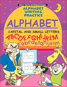 Holy Faith Alphabet Writing Practice Capital & Small Letters