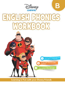 HF Disney English Phonics Workbook-Lkg