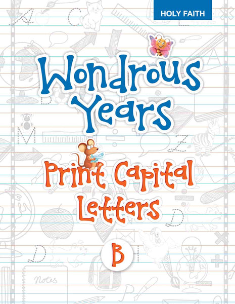 HF Wondrous Years Print Capital Letters-B (Lkg)