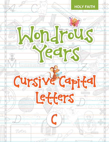 HF Wondrous Years Cursive Capital Letters-C (Ukg)