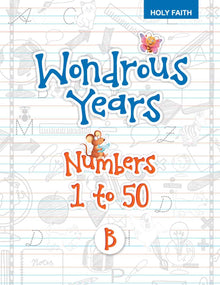HF Wondrous Years Writing Practice Numbers 1-50