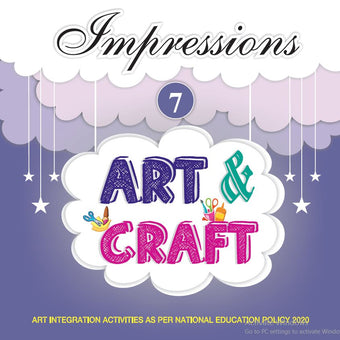 Modern's New Impressions Art & Craft (With Material) Class-7 (2023-24)