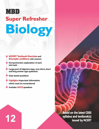 MBD Super Refresher Biology Class 12 CBSE (E) (2022-23)