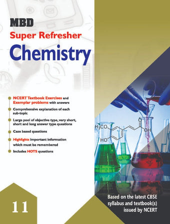MBD Super Refresher Chemistry Class 11 CBSE (E) (2022-23)