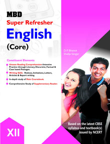 MBD Super Refresher English-12 (Core) With Hindi