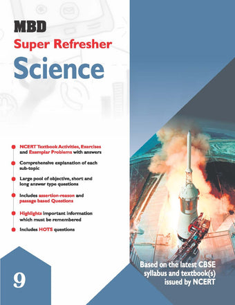MBD Super Refresher Science Class-9 CBSE (E) 2022-23