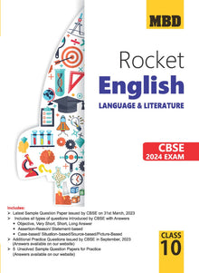 MBD Rocket English Language And Literature CBSE Class-10 2024
